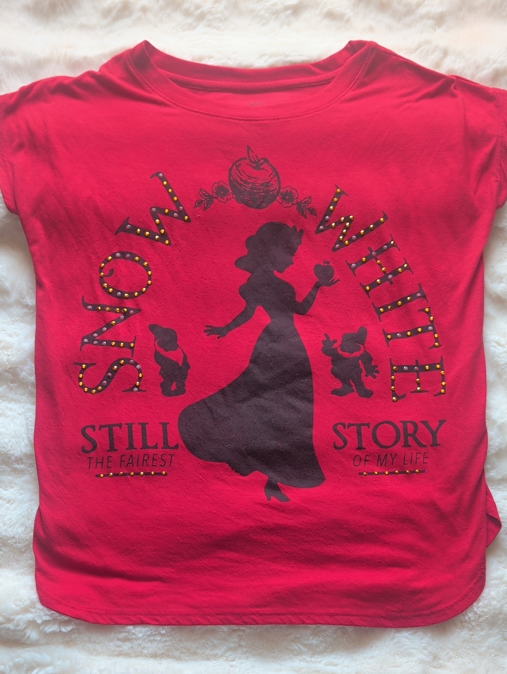 🎉 2 for $20 🎉 Disney Red Snow White Silhouette Graphic Tee